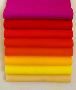 4 Wool Felt® - 40 Colors - Wool/Rayon Felt - WoolFelt® from National  Nonwovens